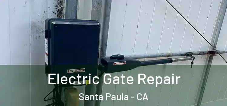 Electric Gate Repair Santa Paula - CA