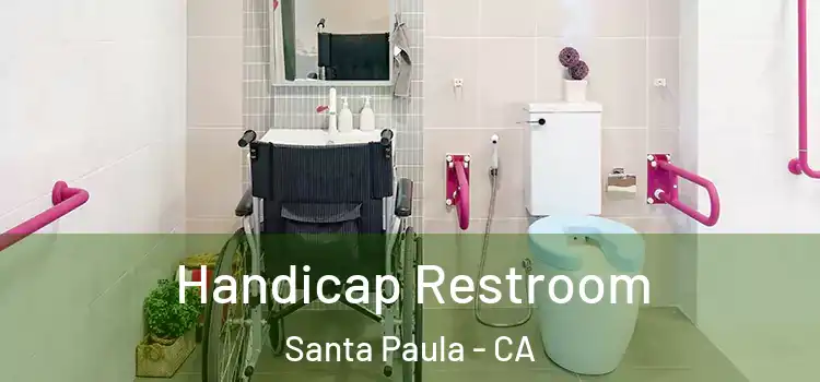 Handicap Restroom Santa Paula - CA